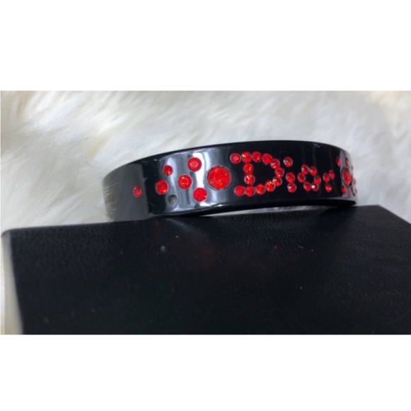 Vintage Dior Y2K Archive Collection Iconic Diamanté Crystal Bangle Bracelet - Picture 6 of 13